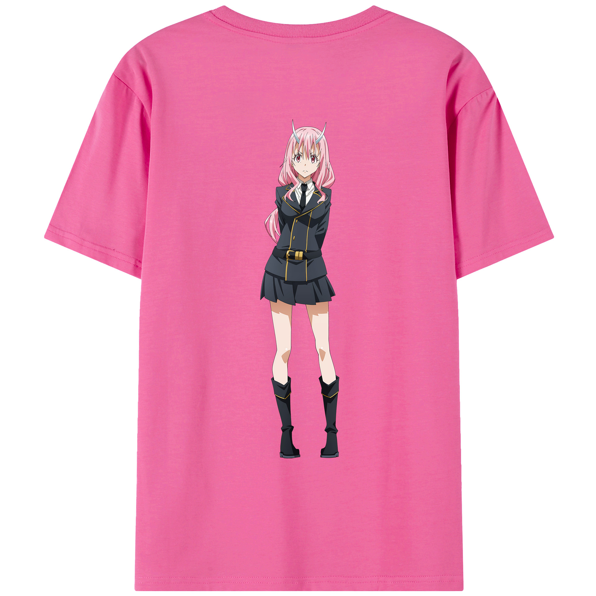 （画像用） 転スラ Regarding Reincarnated to Slime レディース半袖Tシャツ(バックプリント)